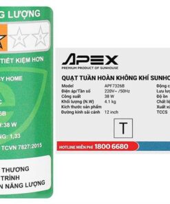 Quạt đứng Sunhouse APF7326B - hình số 11