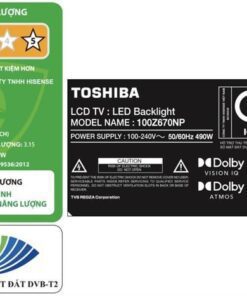 Tivi Toshiba 100Z670NP - hình số 5