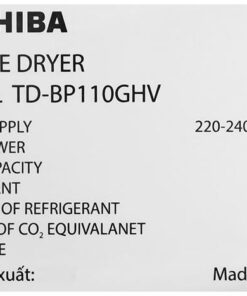 Máy sấy Toshiba TD-BP110GHV(MG) - hình số 10
