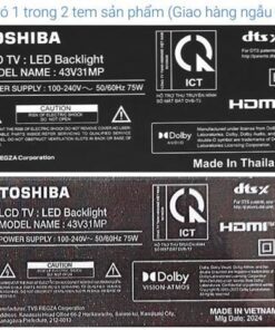 Tivi Toshiba 43V31MP - hình số 12