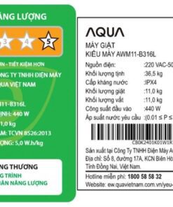 Máy giặt Aqua AWM11-B316L(B) - hình số 5