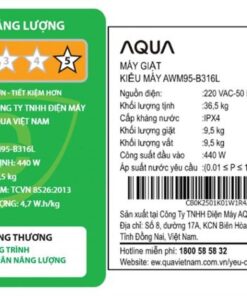 Máy giặt Aqua AWM95-B316L(B) - hình số 5