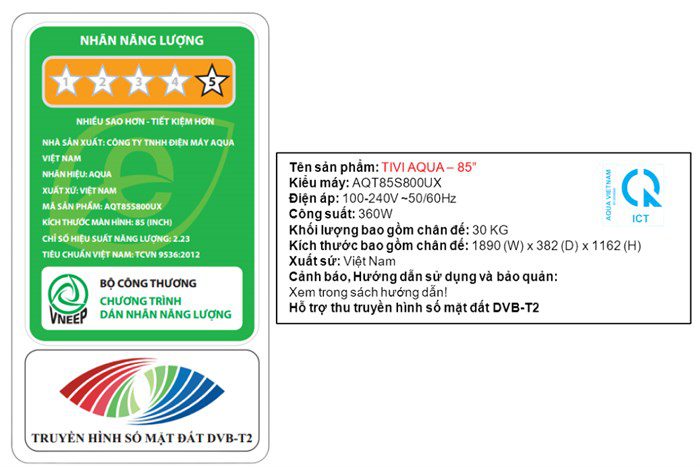 - Tivi Aqua AQT85S800UX - hình số 7