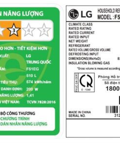 Tủ lạnh LG F51EG - hình số 3