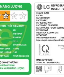 Tủ lạnh LG F58BGD - hình số 10
