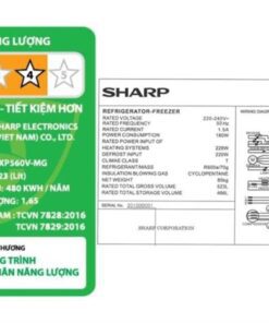 Tủ lạnh Sharp SJ-FXP560V-MG - hình số 3