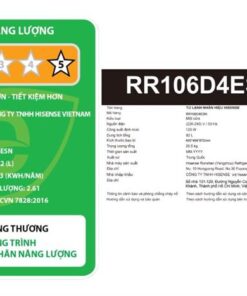 Tủ lạnh Hisense RR106D4ESN - hình số 5