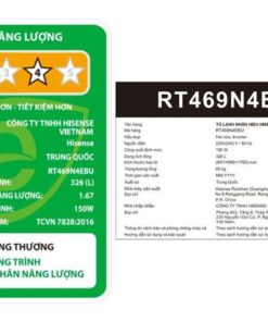 Tủ lạnh Hisense RT469N4EBU - hình số 2