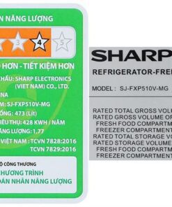 Tủ lạnh Sharp SJ-FXP510V-MG - hình số 19
