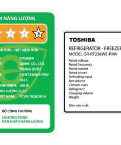 Tủ lạnh Toshiba GR-RT236WE - hình số 2
