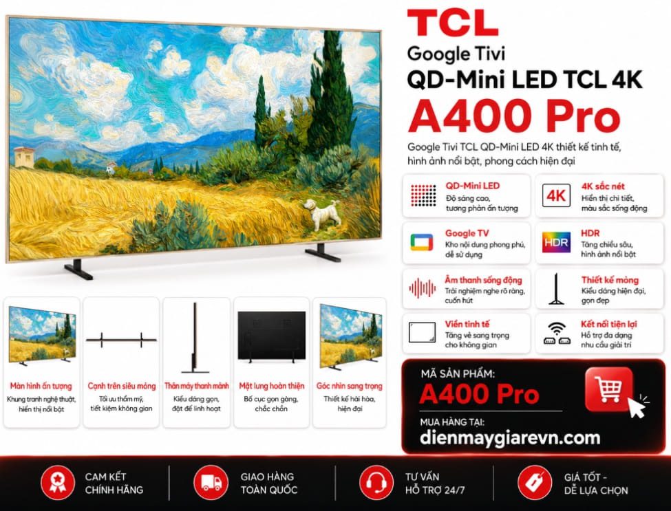 Tivi Tcl 32 Inch 32a400 Pro Tivi Tcl 32 Inch 32a400 Pro