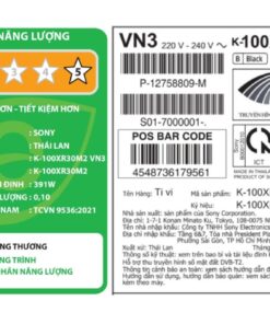 Tivi Sony K-100XR30M2 - hình số 23