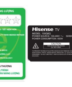 Tivi Hisense 100Q6Q - hình số 5
