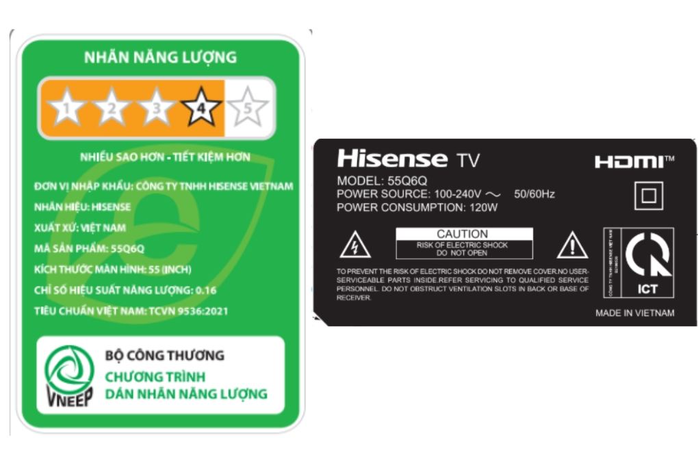 - Tivi Hisense 55Q6Q - hình số 4