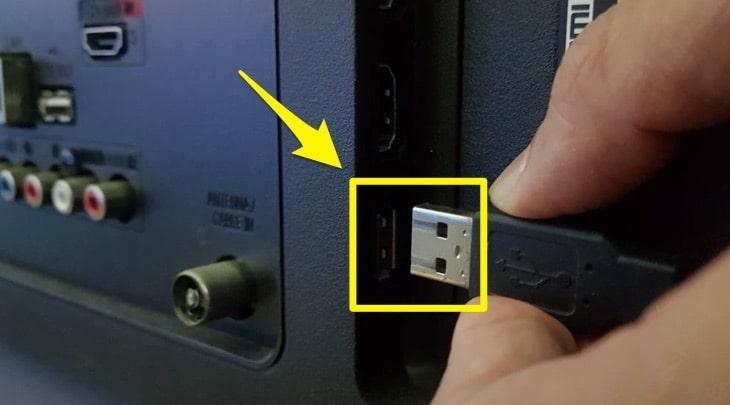 cổng usb của tivi