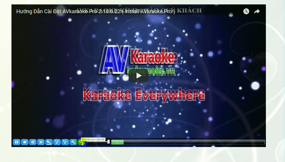 Phần mềm AV Karaoke