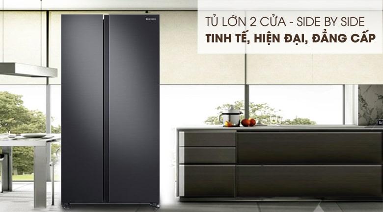 Tủ lạnh Samsung RS62R5001B4/SV thiết kế đẳng cấp thời thượng