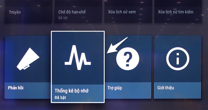 tắt bảng thông tin khi xem youtube trên tivi