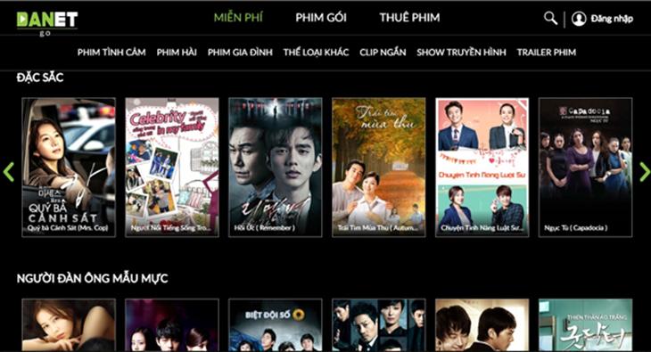 ứng dụng xem phim online trên tivi