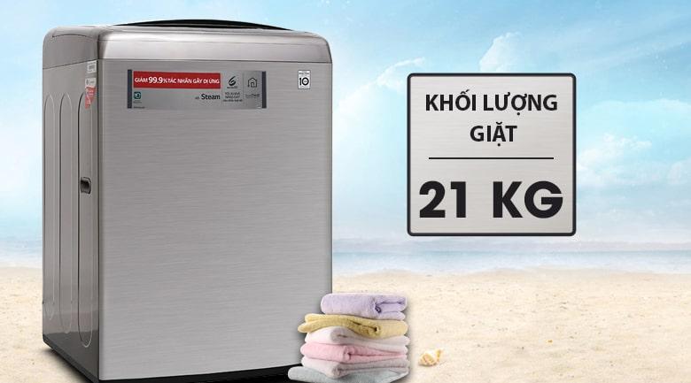 Máy giặt LG Inverter 21 kg T2721SSAV