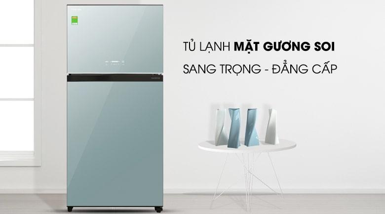 Tủ lạnh Toshiba GR-AG58VA (X) thiết kế sang trọng,đẳng cấp
