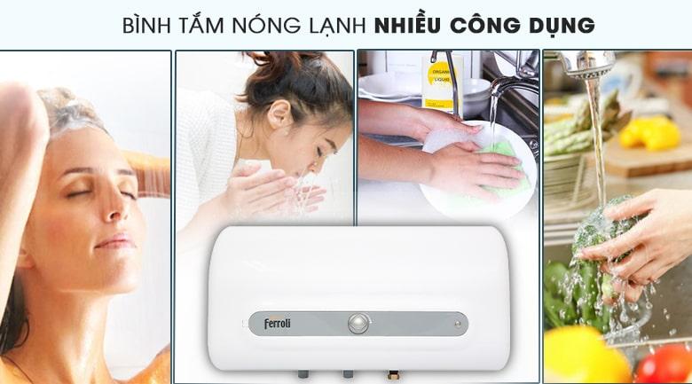 bình tắm nóng lạnh nhiều công dụng