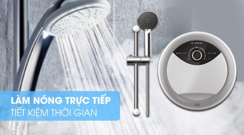 làm nóng trực tiếp tiết kiệm thời gian