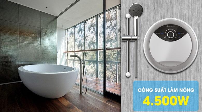Bình nóng lạnh Ariston RMC45E-VN thiết kế độc đáo,sáng tạo