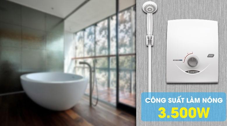 công suất làm nóng 3500W