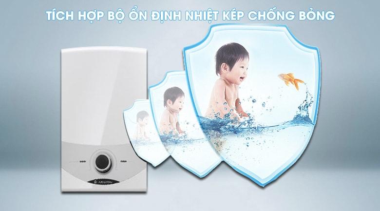 tích hợp bộ ổn định nhiệt