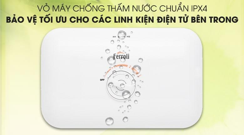 vỏ chống thấm nước chuẩn IPX4