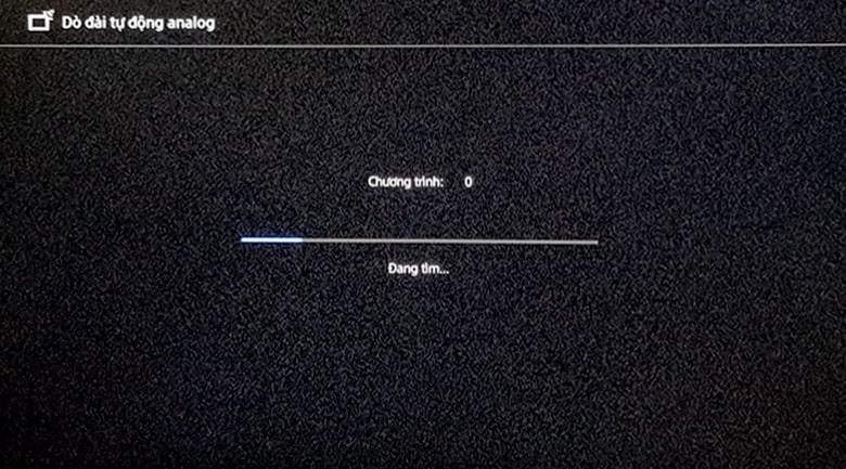 dò đài tự động analog