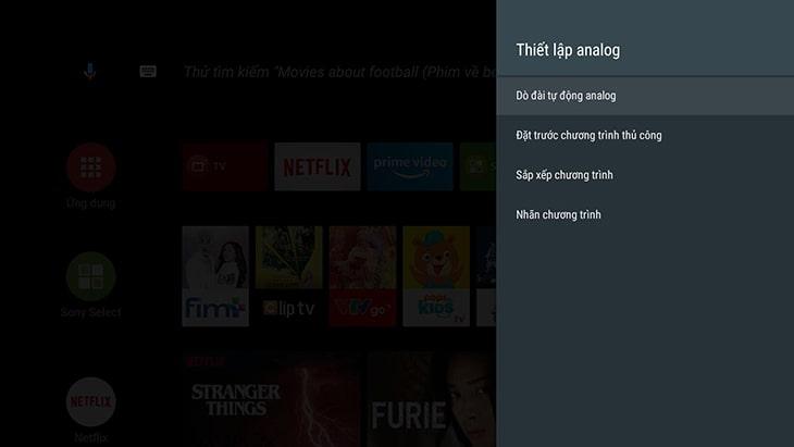 dò kênh tự động