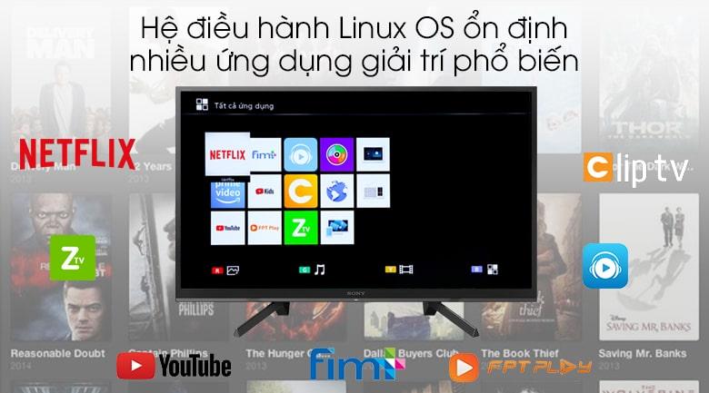 hệ điều hành Linux OS trên tivi LG