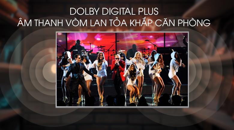 công nghệ dolby digital plus cho âm thanh vòm lan tỏa khắp căn phòng