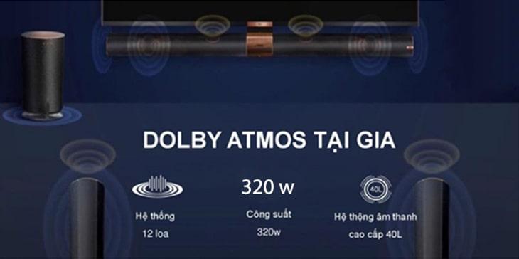 tivi TCL giá rẻ trang bị Dolby Atmos tại gia