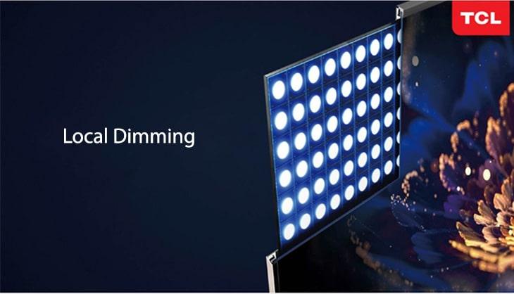 công nghệ Local dimming trên tivi TCL