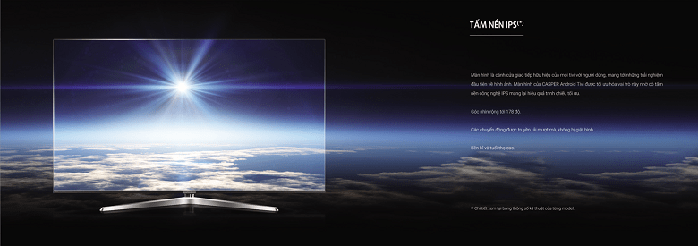 tấm nền IPS cho góc nhìn rộng