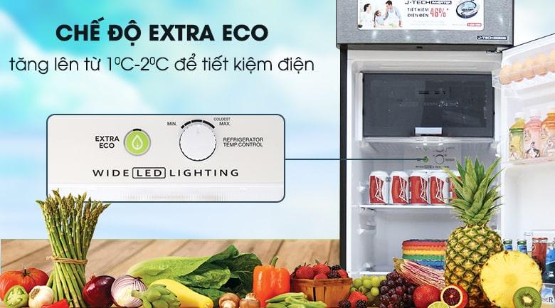 Tủ lạnh Sharp SJ-X281E-DS trang bị chế độ EXTRA ECO