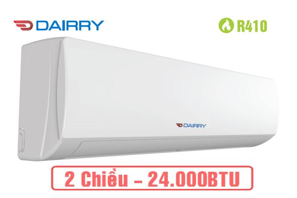 Điều hòa Dairry 24000BTU inverter i-DR24UVH thiết kế tinh tế, sang trọng, phù hợp với mọi không gian nội thất