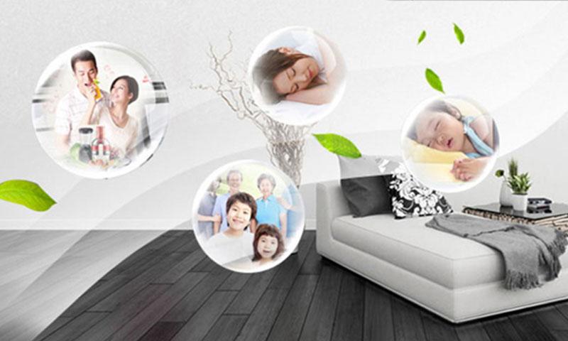 Điều hòa Dairry 2 chiều inverter i-DR24UVH ấn tượng với cơ chế vận hành vô cùng êm ái