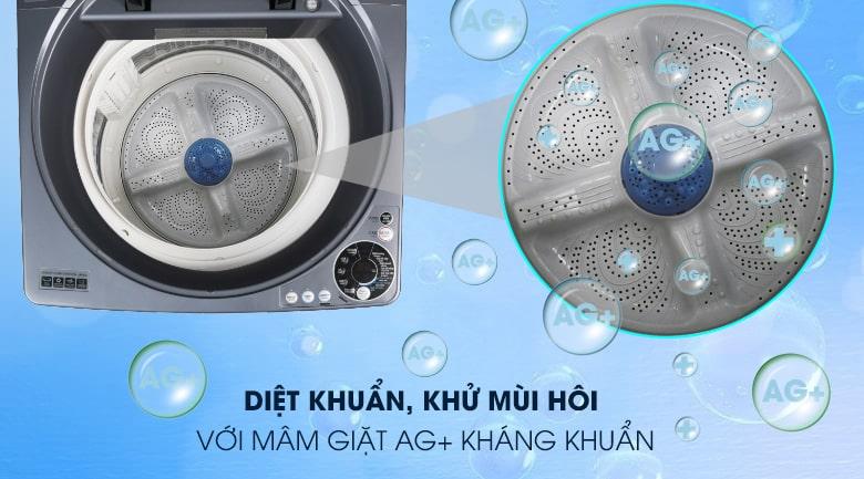 Diệt khuẩn, bảo vệ quần áo với mâm giặt Ag+ kháng khuẩn