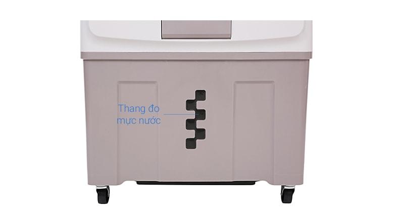 Quạt điều hòa Kangaroo KG50F72 có dung tích 55 lít có thể sử dụng hơn 15 tiếng liên tục