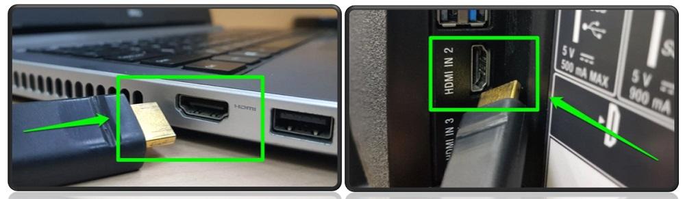 Xuất hdmi từ laptop ra tivi