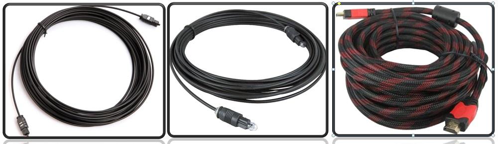 Dây âm thanh optical kết nối tivi với amply ( Quang học)