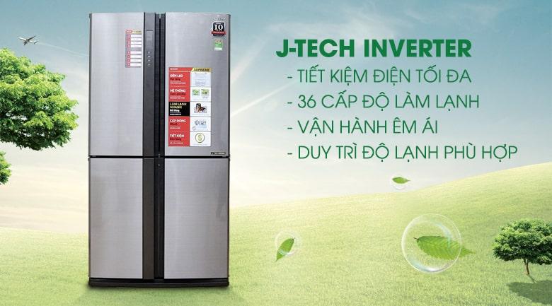 công nghệ J-tech inverter cho tiết kiệm điện tối đa