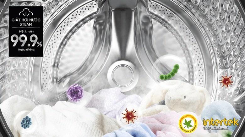 WW10TP54DSH giặt hơi nước và diệt khuẩn