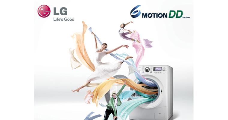 Công nghệ 6 chuyển động của máy giặt LG