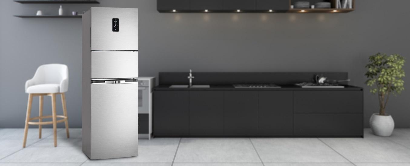 Tủ lạnh Electrolux Inverter 340 lít EME3700H-A - Tủ lạnh Electrolux Inverter 340 lít sang trọng lịch lãm điểm tô không gian bếp