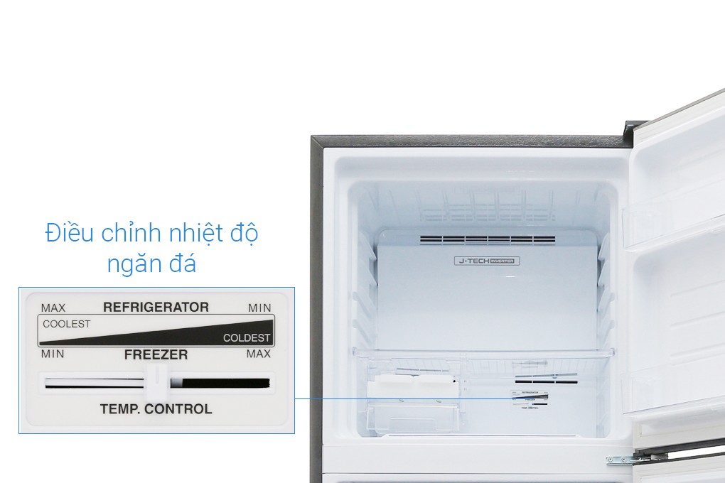 cách chỉnh nhiệt độ tủ lạnh sharp j-tech inverter